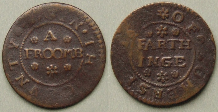 Froome 17th century token
